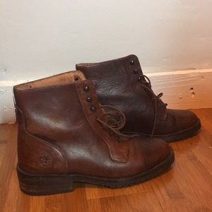 Vintage Waterproof Leather Timberlands